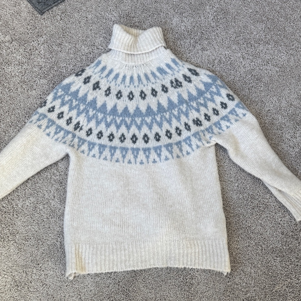 Oversized Turtleneck Sweater